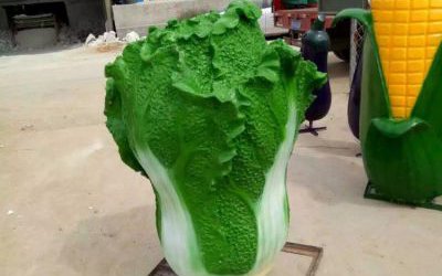 景區(qū)玻璃鋼仿真白菜雕塑