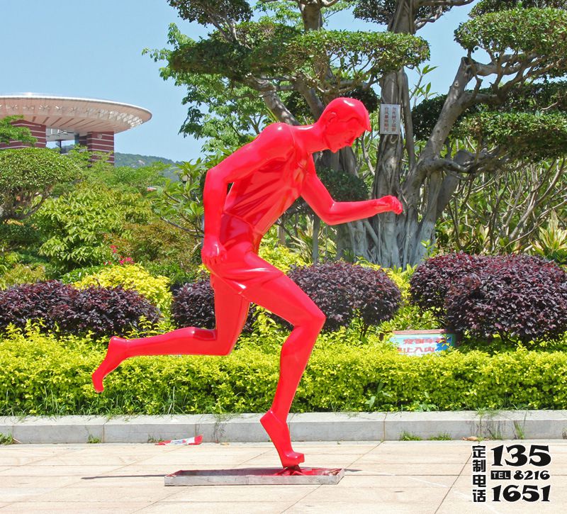 公園廣場跑步運(yùn)動玻璃鋼抽象人物雕塑 公園廣場跑步運(yùn)動玻璃鋼抽象人物雕塑