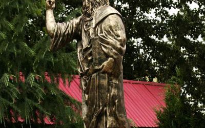 玻璃鋼世界名人古希臘著名哲學家帕拉圖雕塑